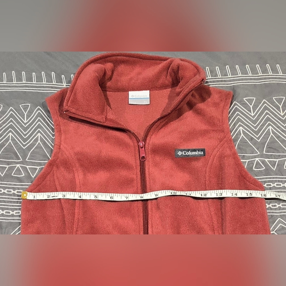 Columbia Benton Springs Fleece Vest Size Small Petite - Picture 3 of 8